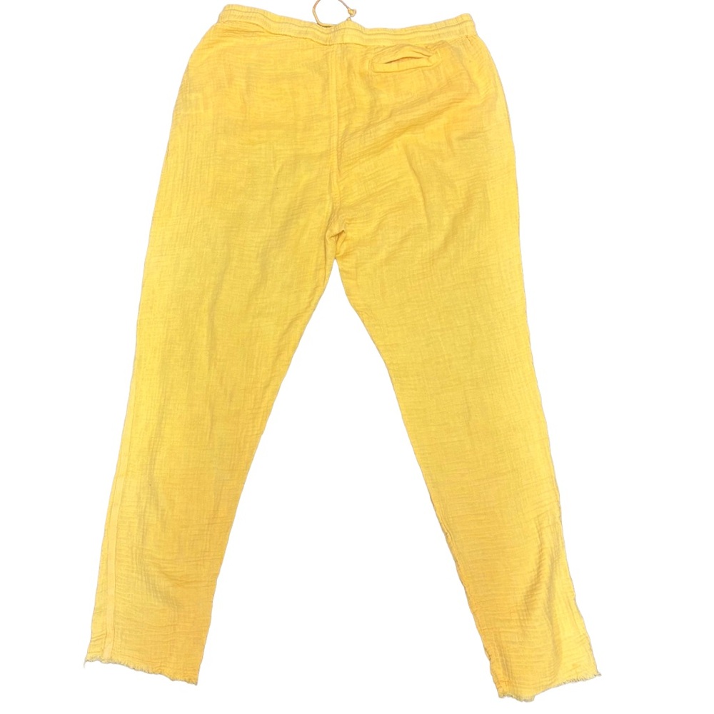 Yellow Drawstring Pants - Picture 2 of 2